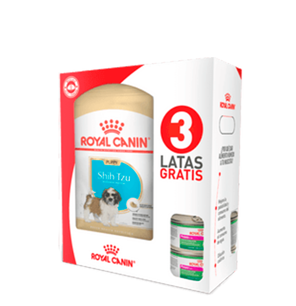 Shih Tzu Pup Royal Canin® X 1.13 Kg+3 Latas