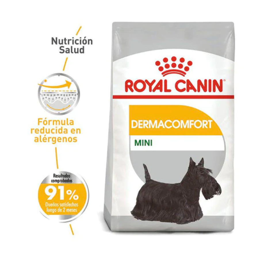 Dermacomfort Mini Royal Canin ® X 3 kilos - Mundo Campo