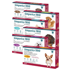 SIMPARICA TRIO CAJA X 1